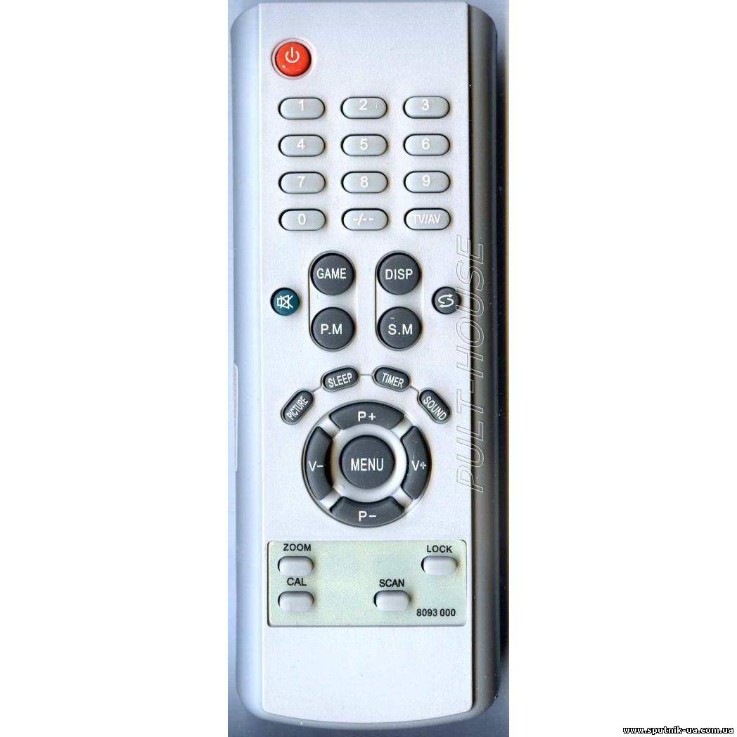 TV пульт 18-18 RAINFORD 8093000(S F708/ D 12/ F 6121Y)